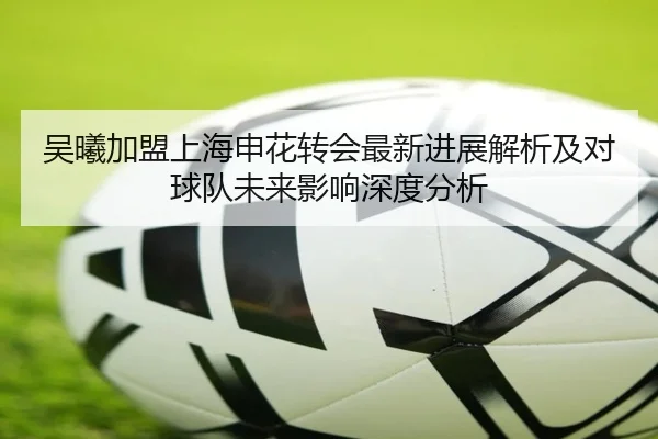 吴曦加盟上海申花转会最新进展解析及对球队未来影响深度分析